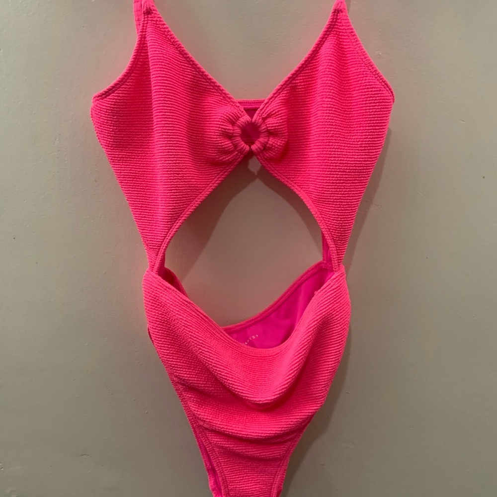 PacSun Pink One Piece Swimsuit